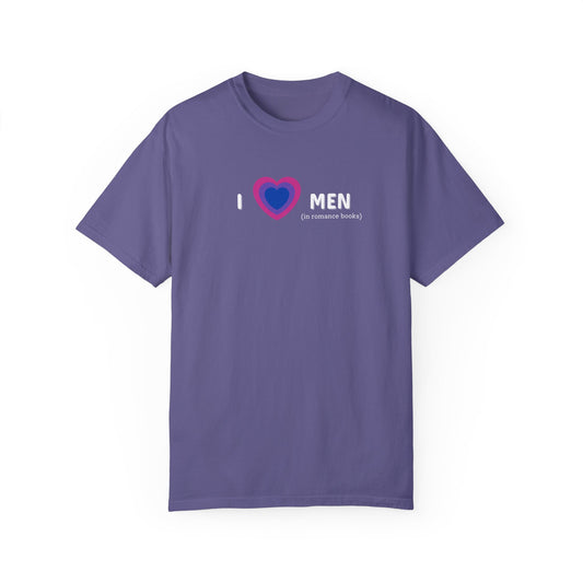 I Heart Men Bi Flag Tee