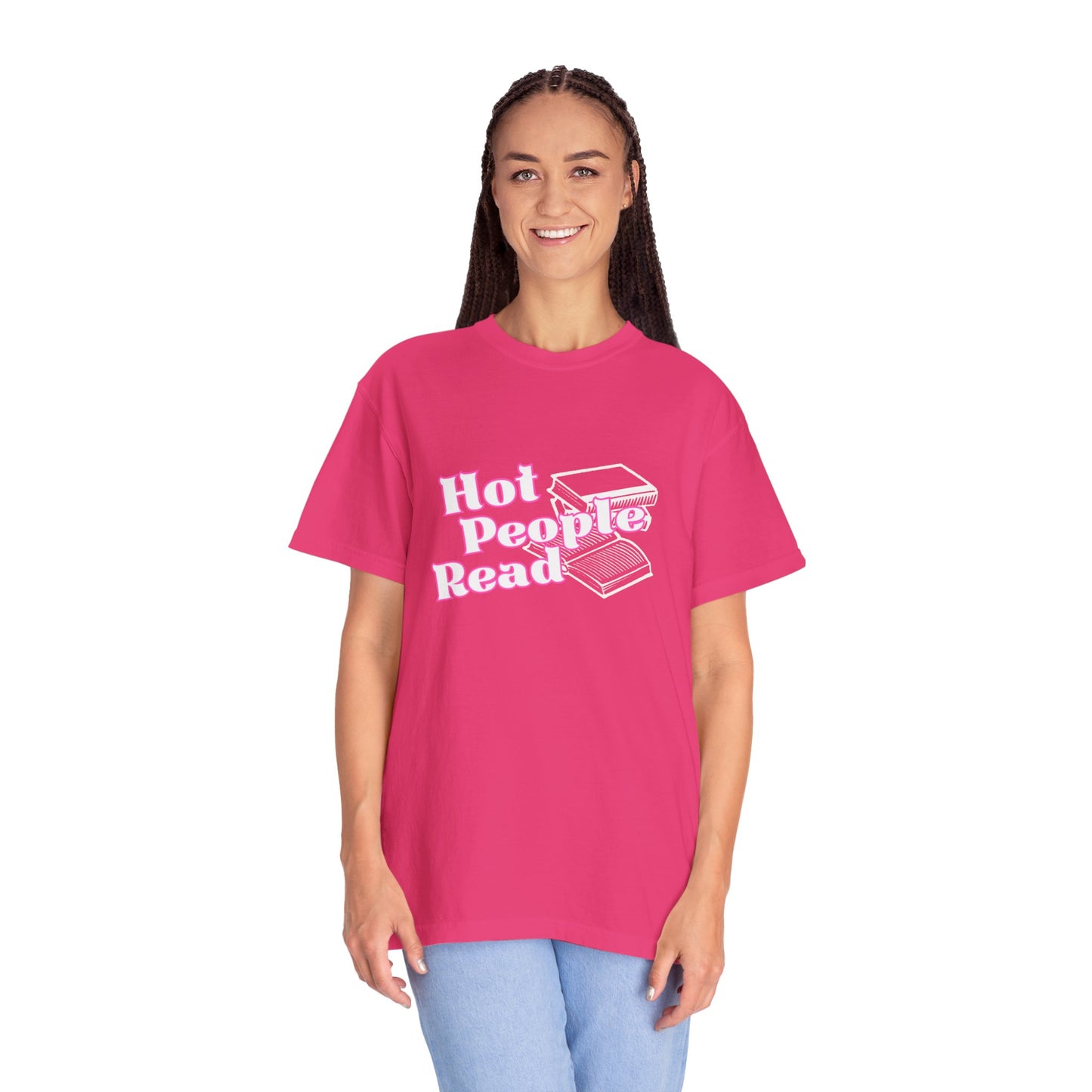 Hot People Read Pink Tee