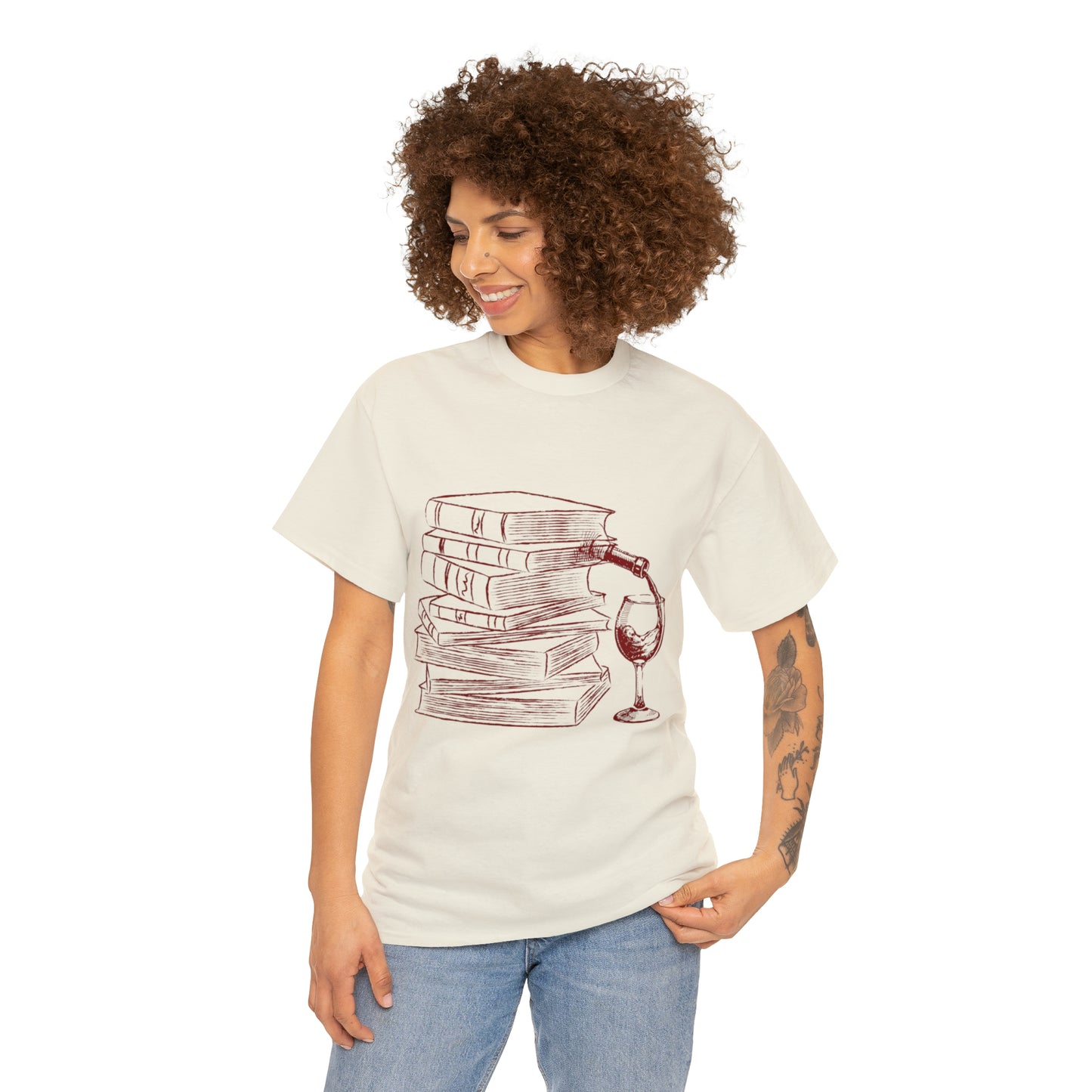 Wine Books Tee